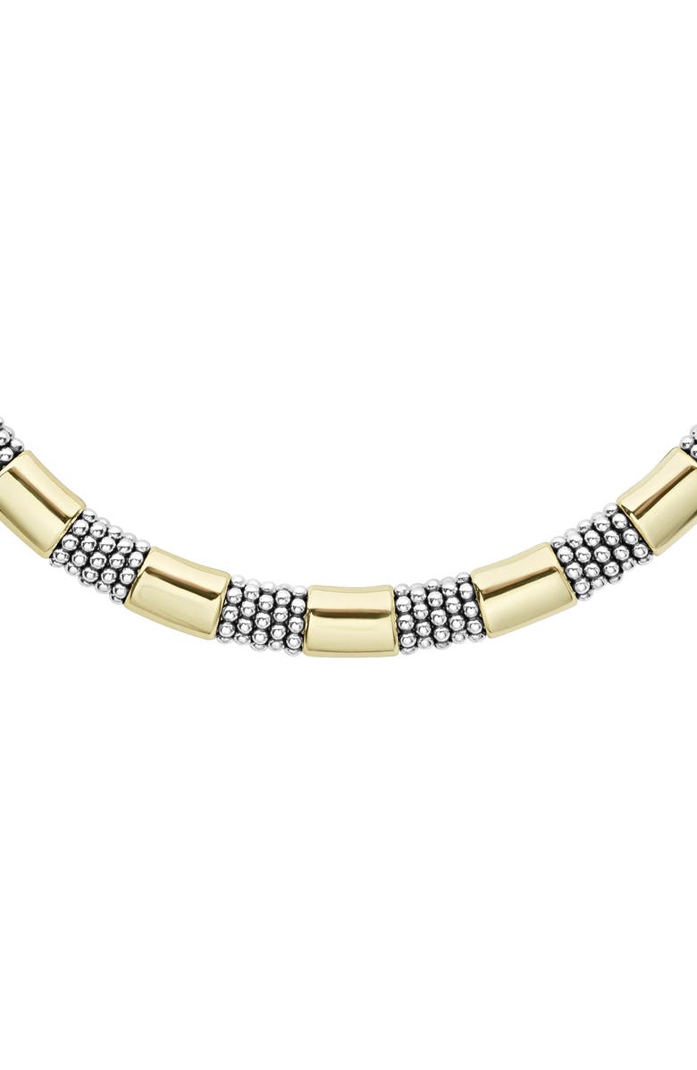 LAGOS Signature Caviar High Bar Rope Collar Necklace, Alternate, color, 
