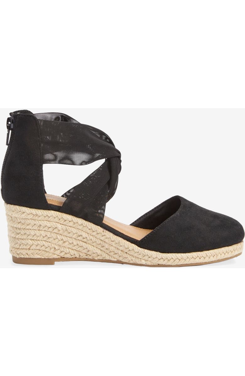 Comfortview The Sabine Espadrille, Alternate, color, Black
