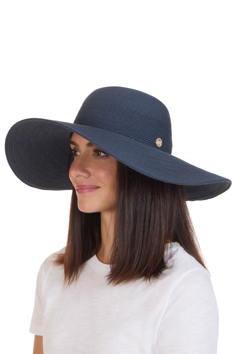 Packable Floppy Brim Sun Hat, Alternate, color, NAVY
