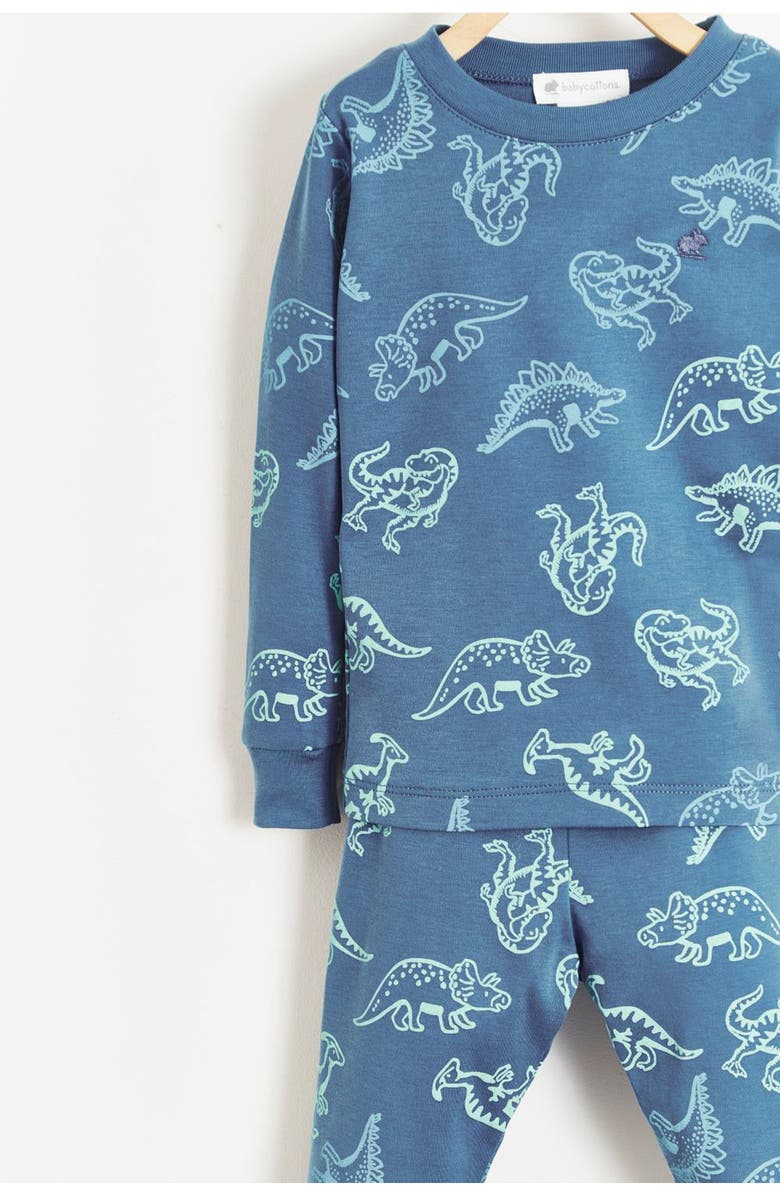 Babycottons Premium Peruvian Pima Cotton Rex Snug Two-Piece Pajamas For Toddler, Alternate, color, Navy