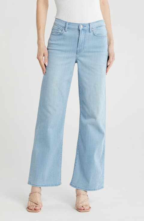 Alexa High Waist Straight Leg Jeans