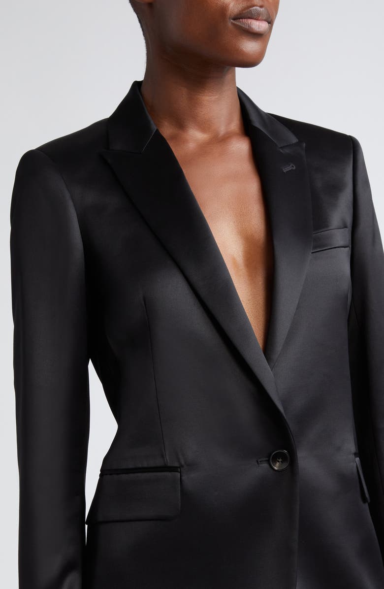 Reiss Lily Satin Blazer, Alternate, color,