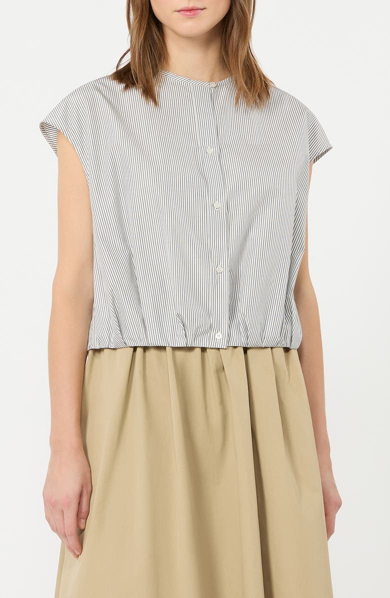 Weekend Max Mara Gelatina Stripe Top, Main, color, 