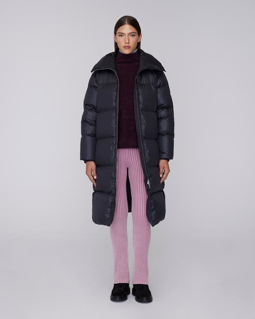 Quartz Co. Gisele Long | Down Puffer Jacket In Black