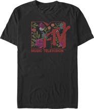 MTV Men's MTV Roses Logo Graphic T-Shirt