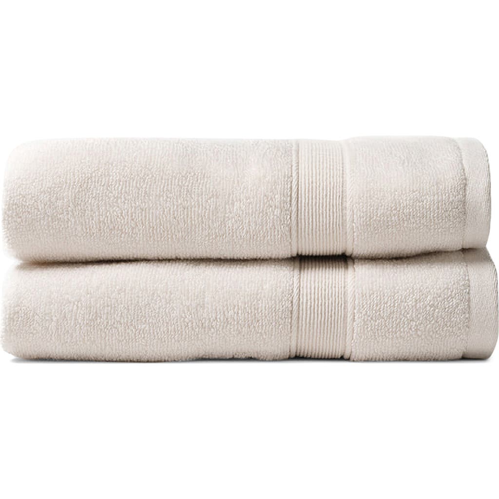 Cozy Earth Luxe Set Of 2 Hand Towels In Neutral