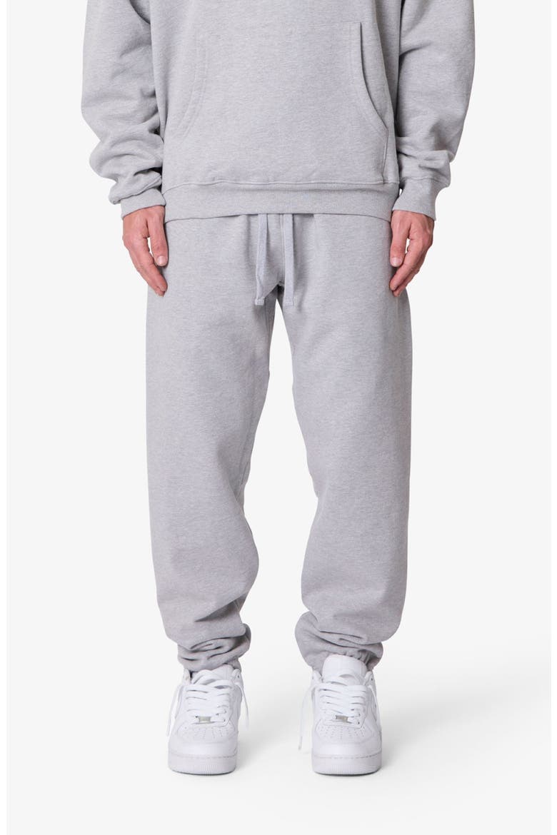 Basic Heavyweight Sweatpants, Main, color, MARLED GREY