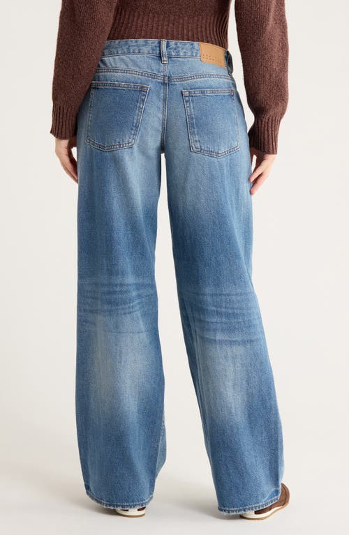 Pacsun Casey Low Rise Baggy Wide Leg Jeans In Blue