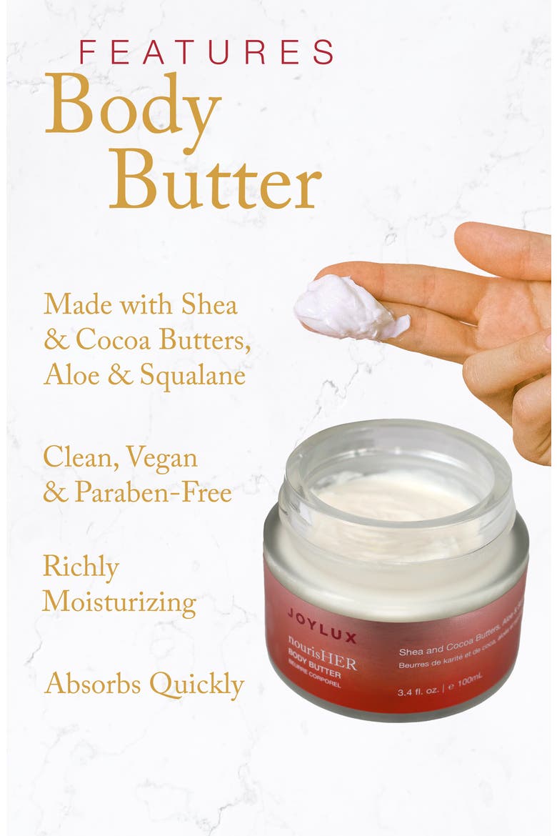 nourisHER Body Butter, Alternate, color, NO COLOR