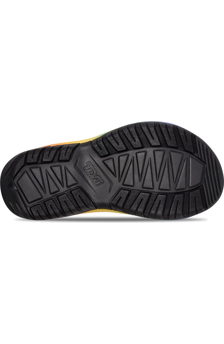 Teva Hurricane XLT2 Ampsole Brite Wedge Sandal, Alternate, color, Black/ Rainbow