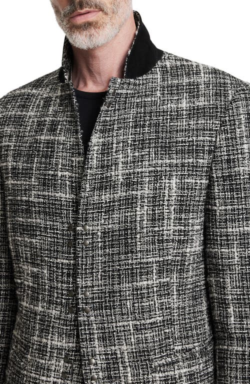 JOHN VARVATOS JOHN VARVATOS MADISON SLIM FIT TWEED BLAZER