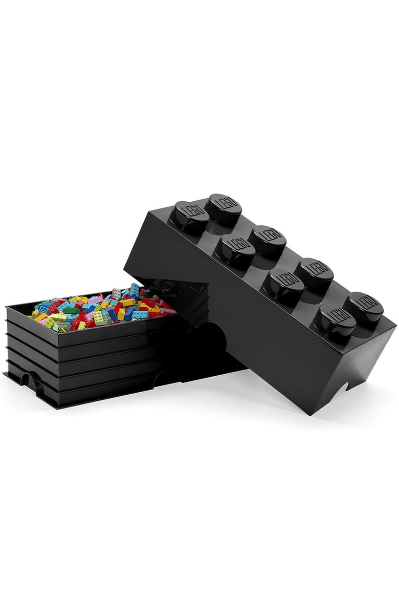 Storage Brick 8 Black, Alternate, color, Black