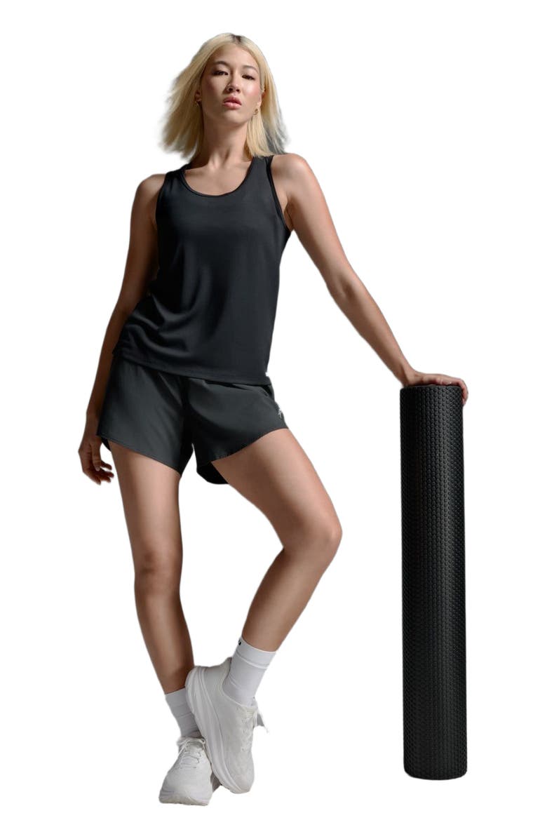 2XU Aero Singlet, Alternate, color, Black/Silver Reflective