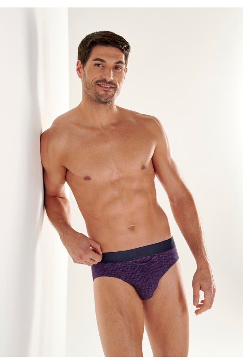 Fats HO1 Mini Briefs, Alternate, color, Navy Print