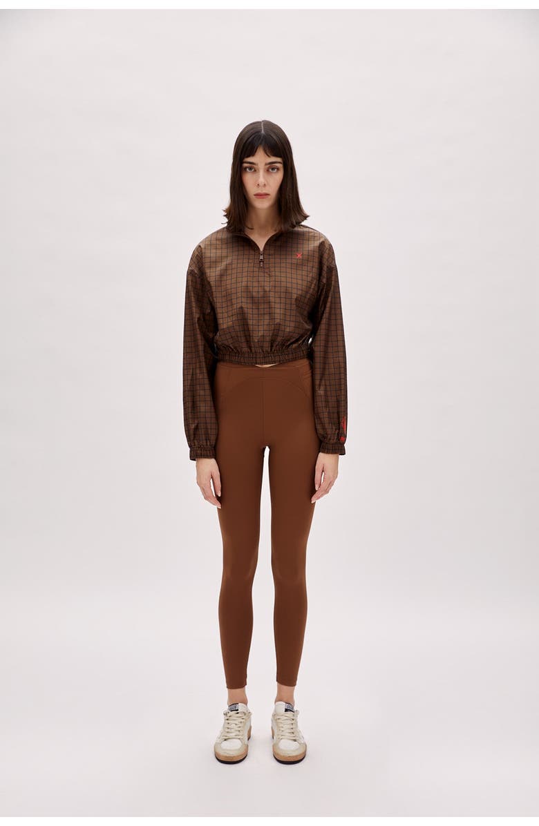 PCFG Parachute Crop Sweat, Alternate, color, Brown