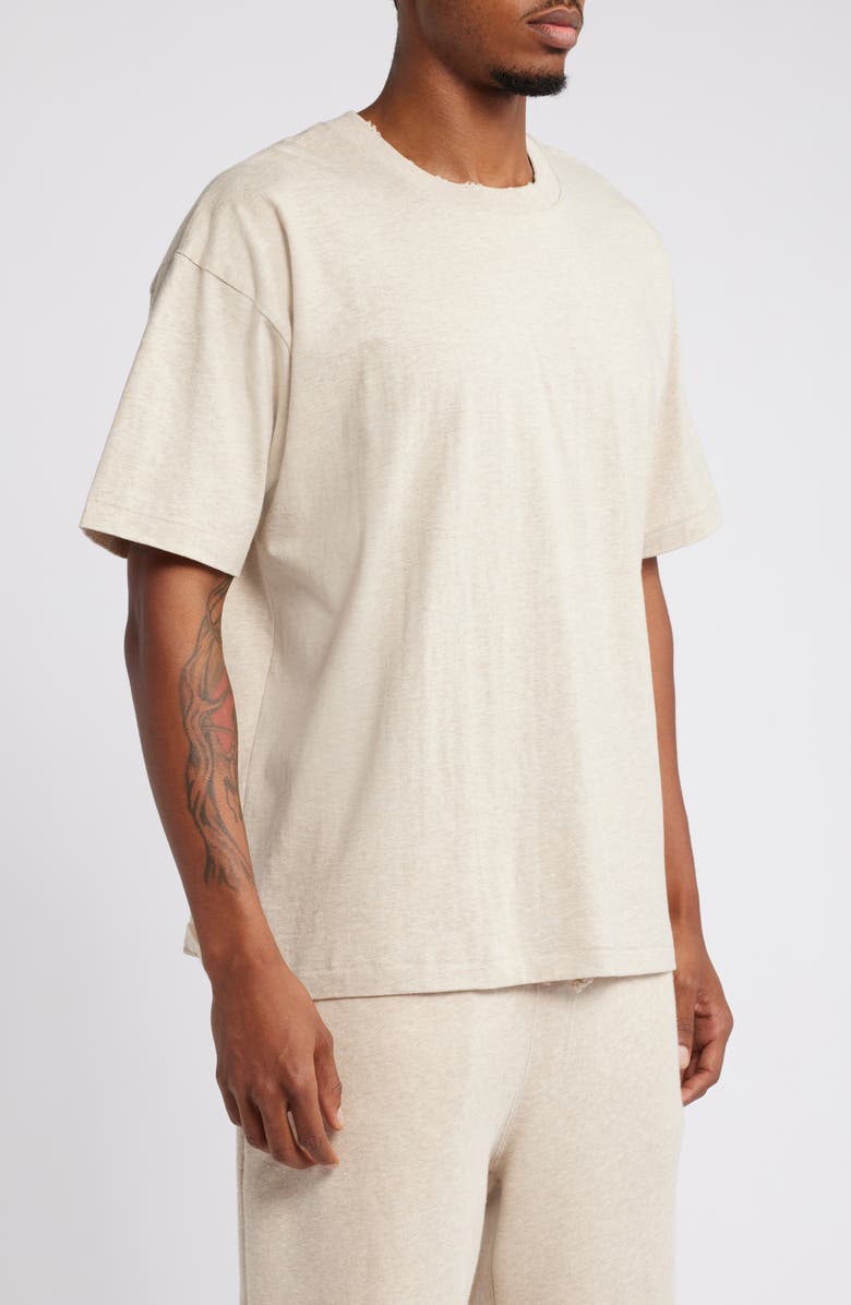 Elwood Core Oversize Organic Cotton Jersey T-Shirt, Alternate, color, Vintage Oatmeal