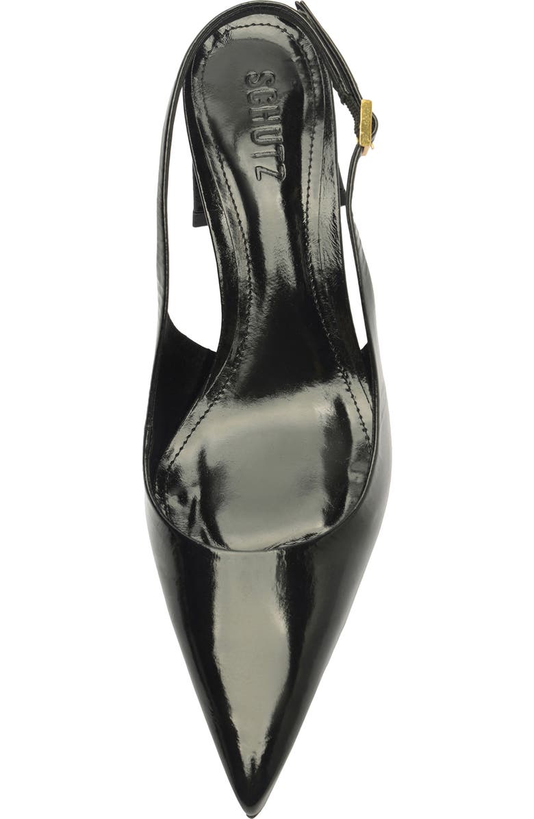 Schutz Rhonda Mid Slingback Pointed Toe Pump, Alternate, color,