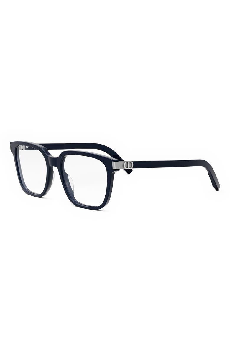 DIOR CD IconO S2I 54mm Square Optical Glasses, Alternate, color, Blue
