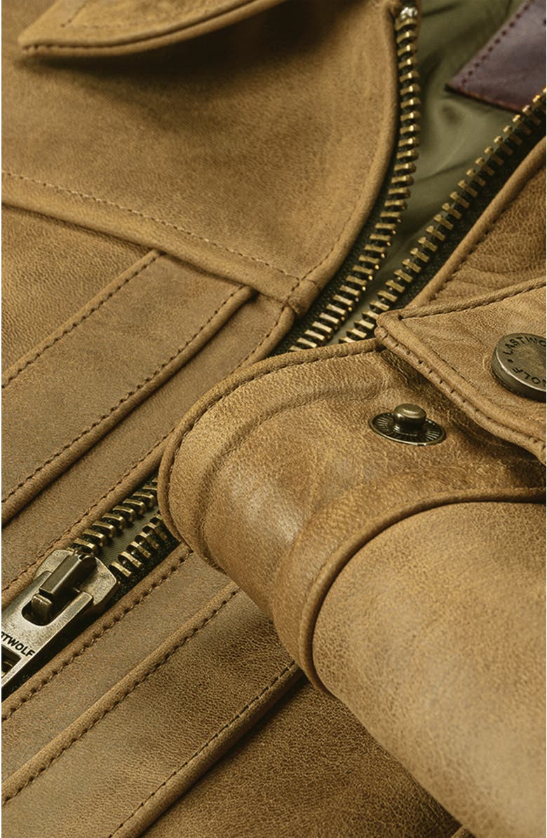 Last Wolf YELLOWSTONE WORK  JACKET, Alternate, color, Tan