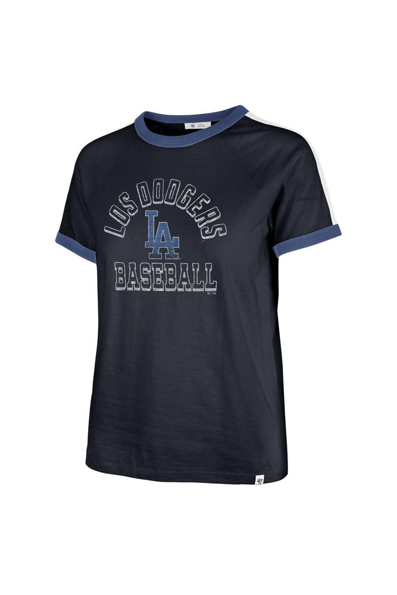 Women's '47  Navy Los Angeles Dodgers City Connect Sweet Heat Peyton T-Shirt, Alternate, color, Navy