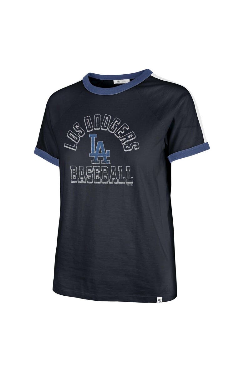 '47 Women's '47  Navy Los Angeles Dodgers City Connect Sweet Heat Peyton T-Shirt, Alternate, color, 