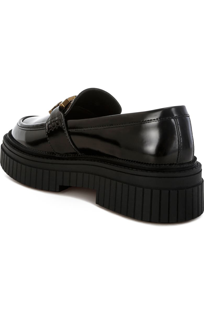 LONDON RAG Grosbeak Chunky Sole Loafer, Alternate, color, Black