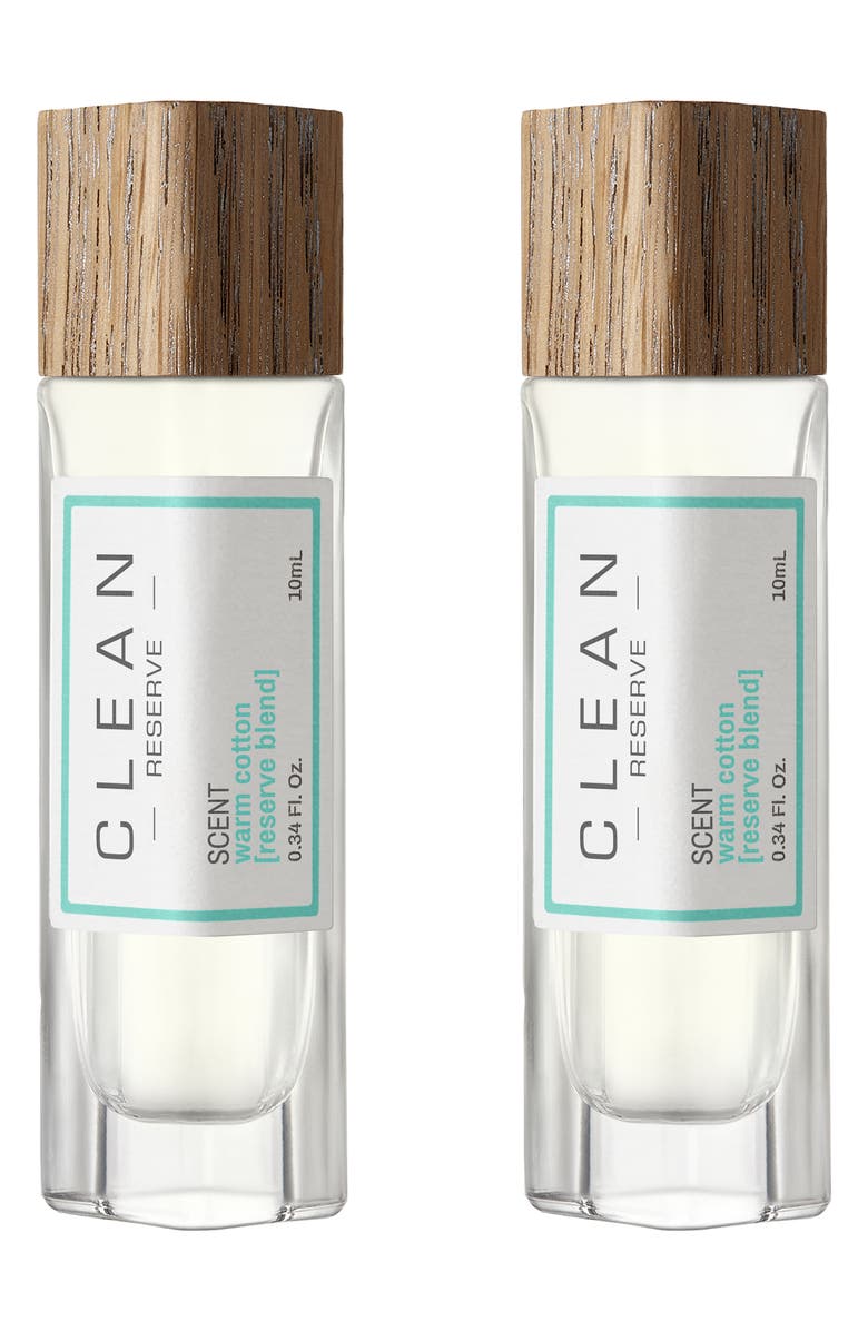 Clean Reserve Reserve Blend Warm Cotton Eau de Parfum Pen Spray Duo, Main, color,