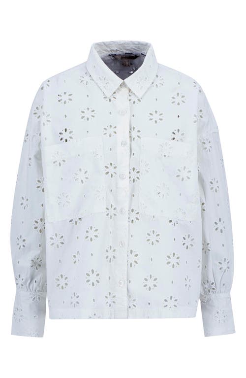 BARBOUR BARBOUR MELISSA EMBROIDERED COTTON SHIRT
