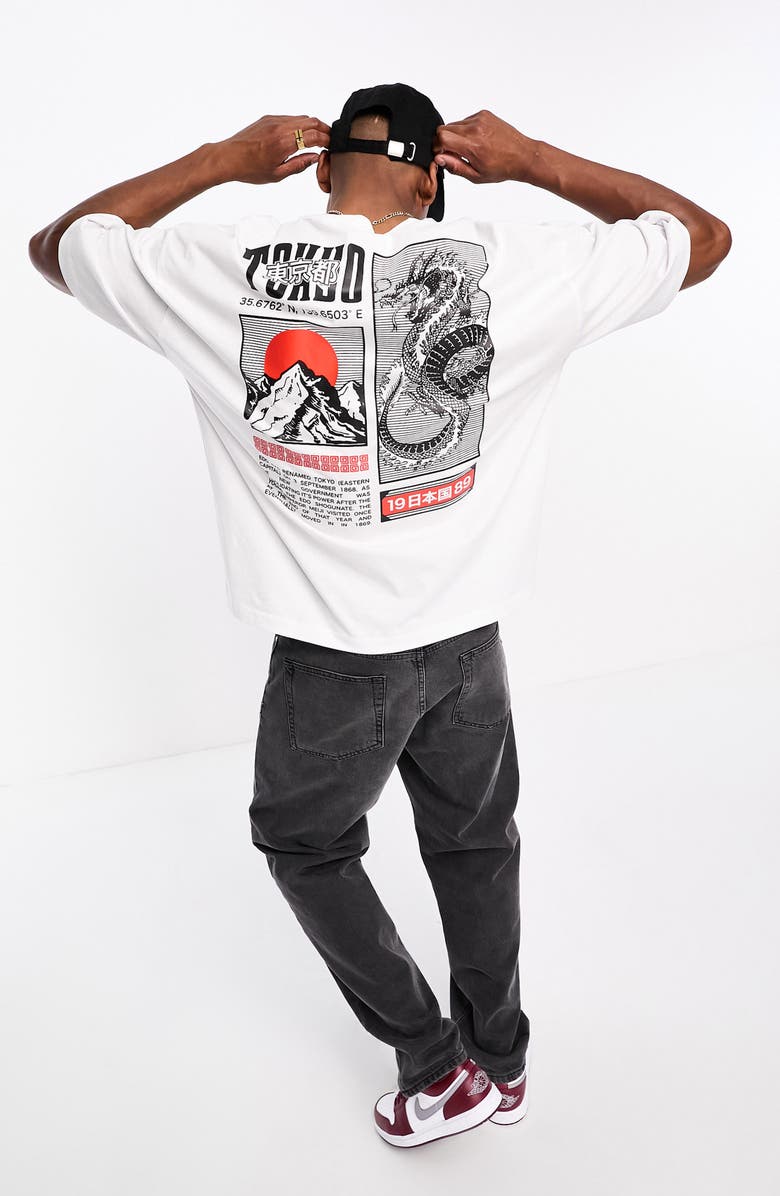 ASOS DESIGN Oversize Graphic T-Shirt, Alternate, color,