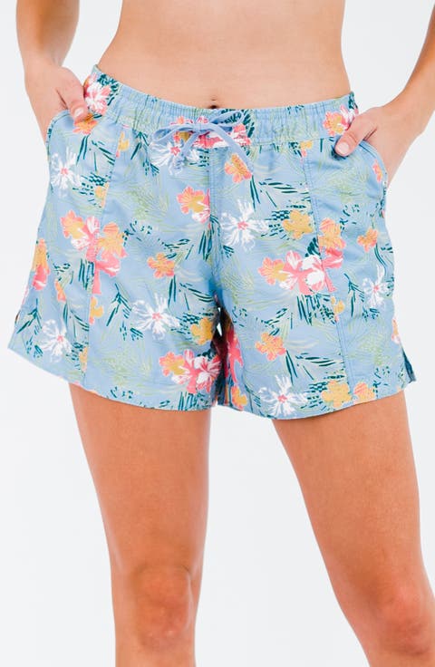 Plus Size 4" Board Shorts