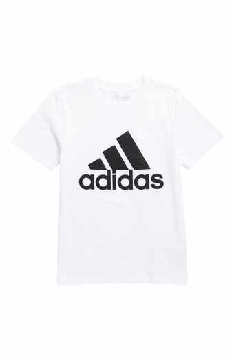 adidas Kids' Core Logo Cotton Jersey Graphic T-Shirt