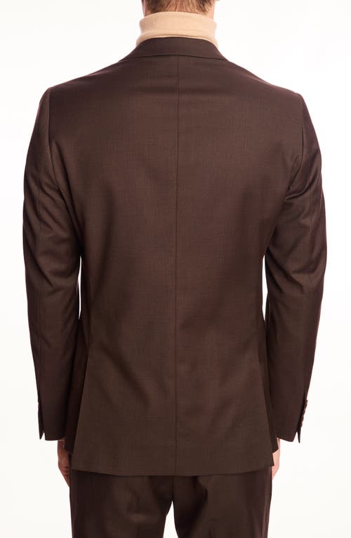 Paisley & Gray Dover Slim Fit Blazer In Brown