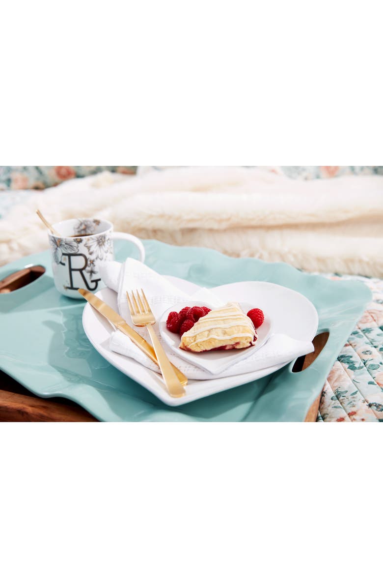 The White Company Porto Heart Plate, Alternate, color, 