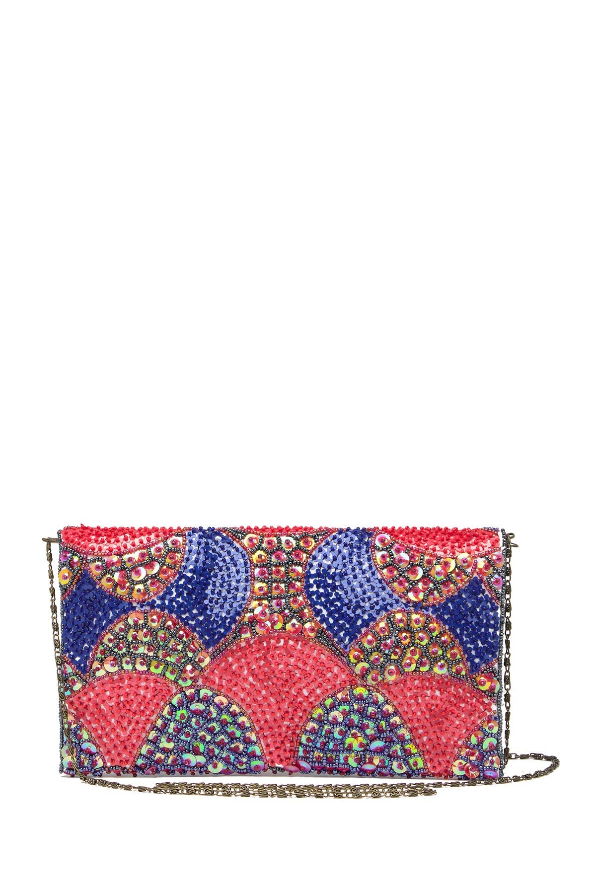 G-lish Beaded Clutch, Alternate, color, 