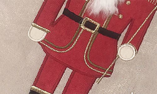 Mon Ami Nutcracker Stocking In Red