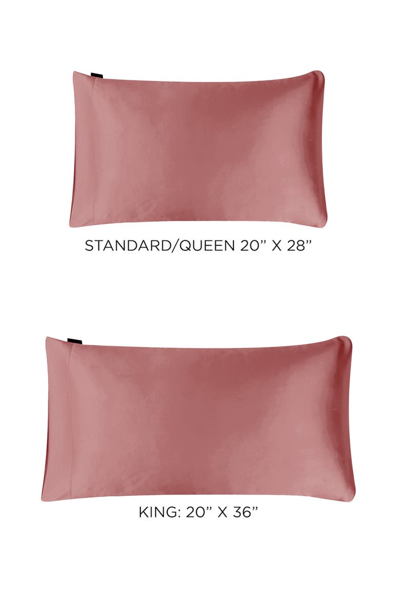 Satin Pillowcase, Alternate, color, BLUSH