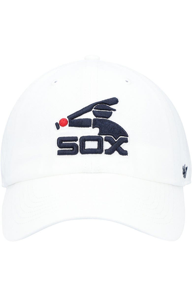 '47 Men's '47 White Chicago White Sox Cooperstown Collection Franchise Logo Fitted Hat, Alternate, color, 