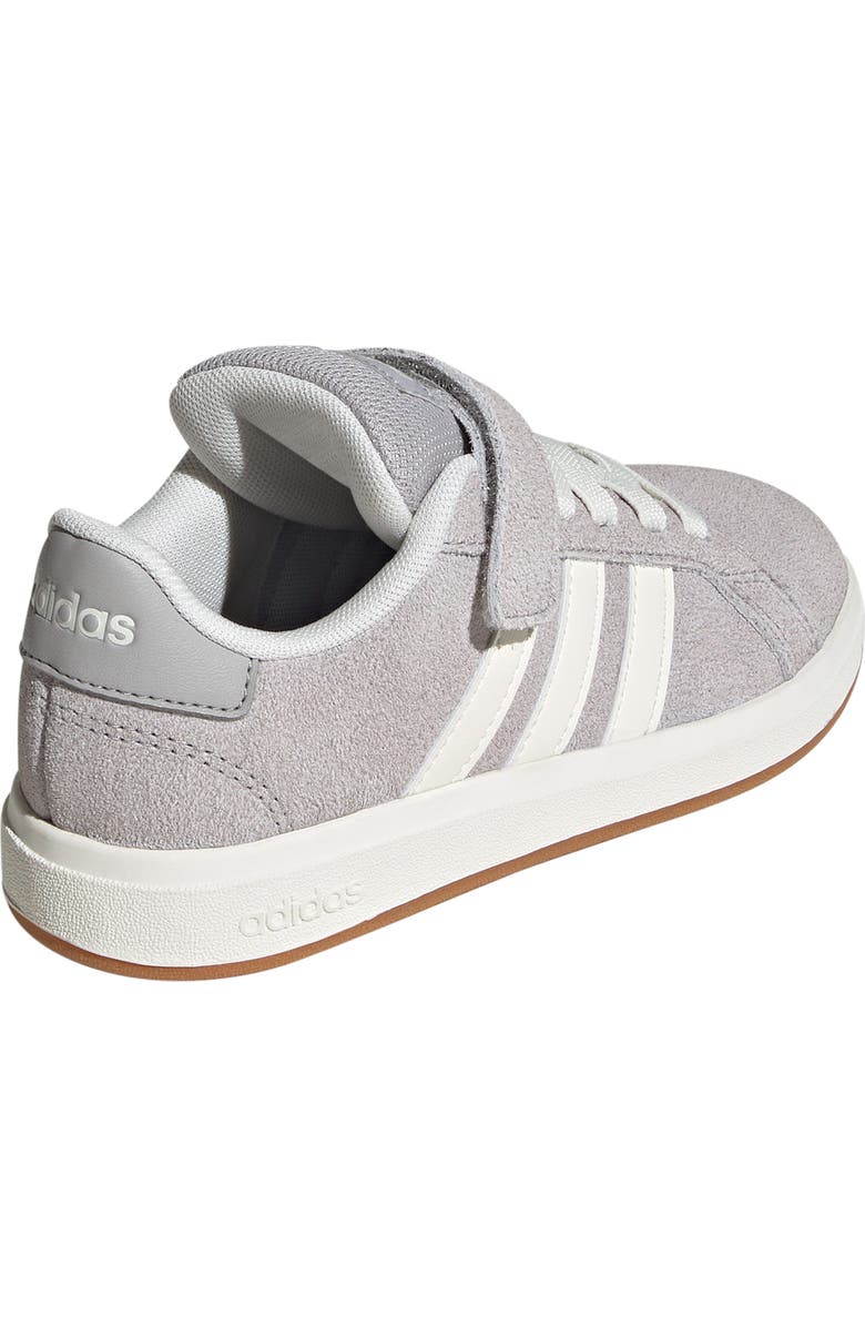 adidas Kids' Grand Court Sneaker, Alternate, color, Grey/ Off White/ Gum