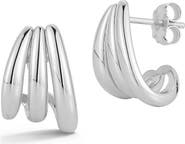 GLAZE JEWELRY SS TRIPLE STUDS