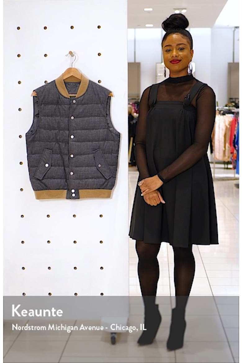 Quilted Wool Blend Vest video
