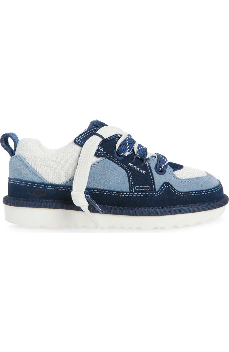 UGG<sup>®</sup> Kids' Lo Lowmel Sneaker, Alternate, color, Deep Ocean / Whale