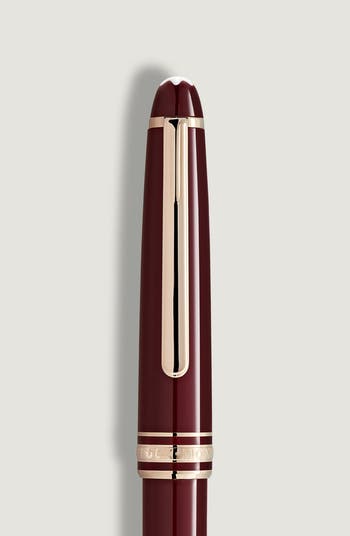 Montblanc Meisterstück Classique Burgundy Red Ballpoint Pen