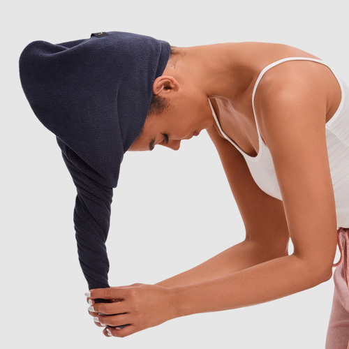 Luce Beauty Adjustable Hair Towel Wrap In Pink