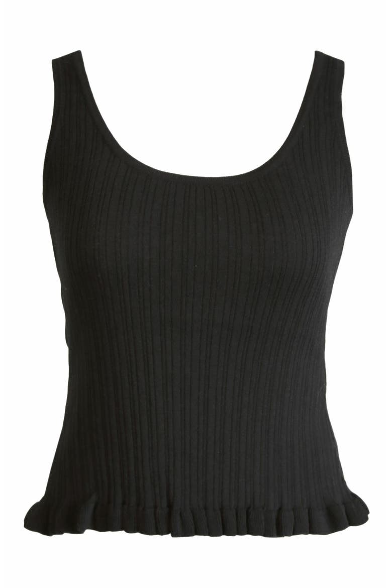 Hadley Knit Tank, Alternate, color, Black