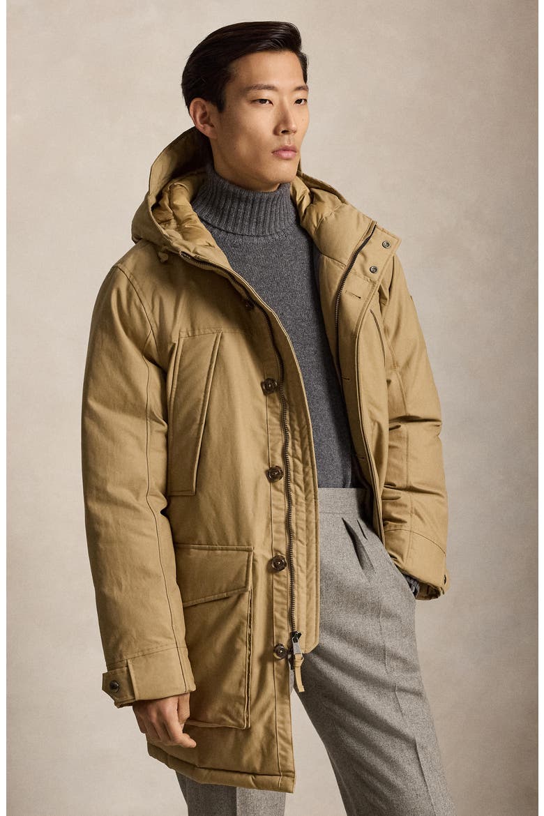 650 Fill Power Down Parka, Alternate, color, KHAKI