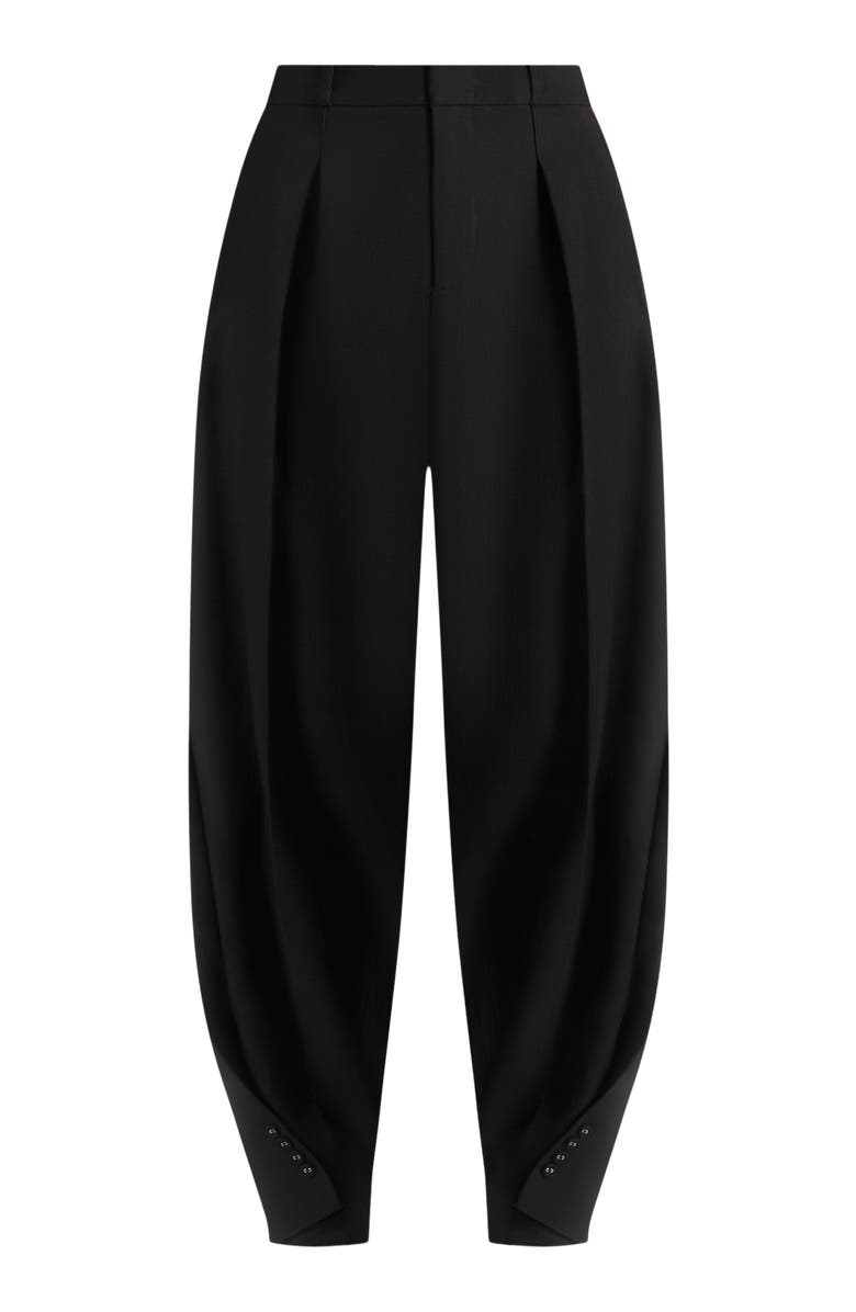 Manière De Voir Sophie Wool Twist Leg Tailored Trousers, Alternate, color, 