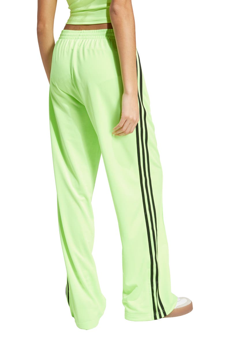 adidas Firebird Recycled Polyester Track Pants, Alternate, color, Green/ Black