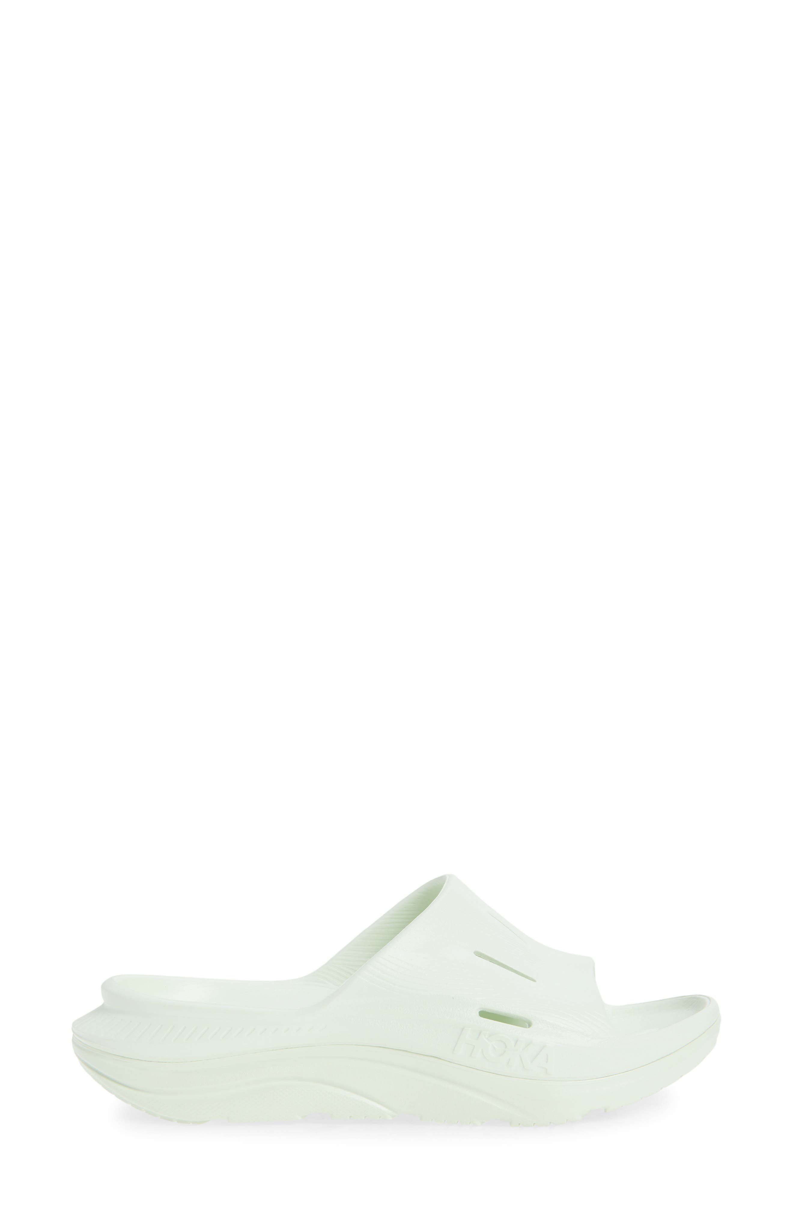 HOKA Ora Recovery Slide 3 Sandal, Alternate, color, Sea Glass / Sea Glass