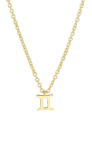 Adornia Zodiac Sign Pendant Necklace