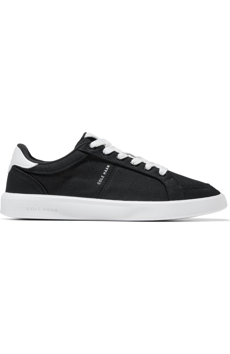Cole Haan <p>Grand Crosscourt Drift Sneaker (Women)</p>, Alternate, color, Black Canvas/ White Leather